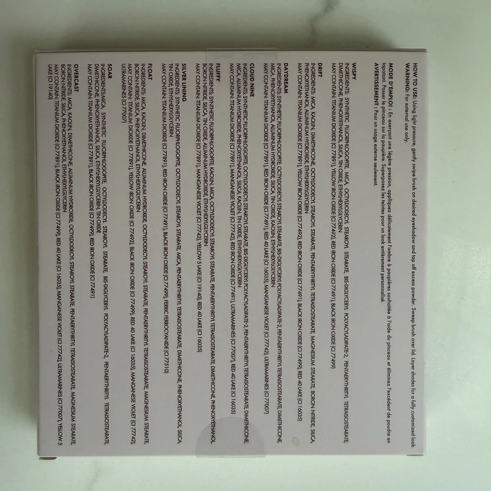 Natasha Denota and Beauty In The Clouds Eyeshadow Palette bundle - nudes/pinks